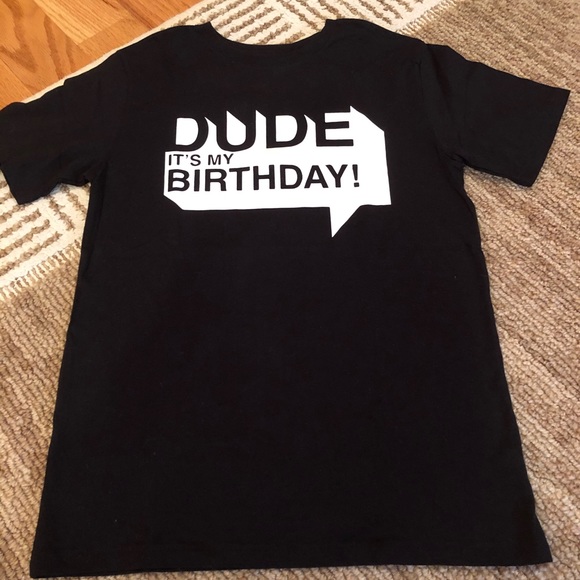 Boys Black Tshirt 10/12